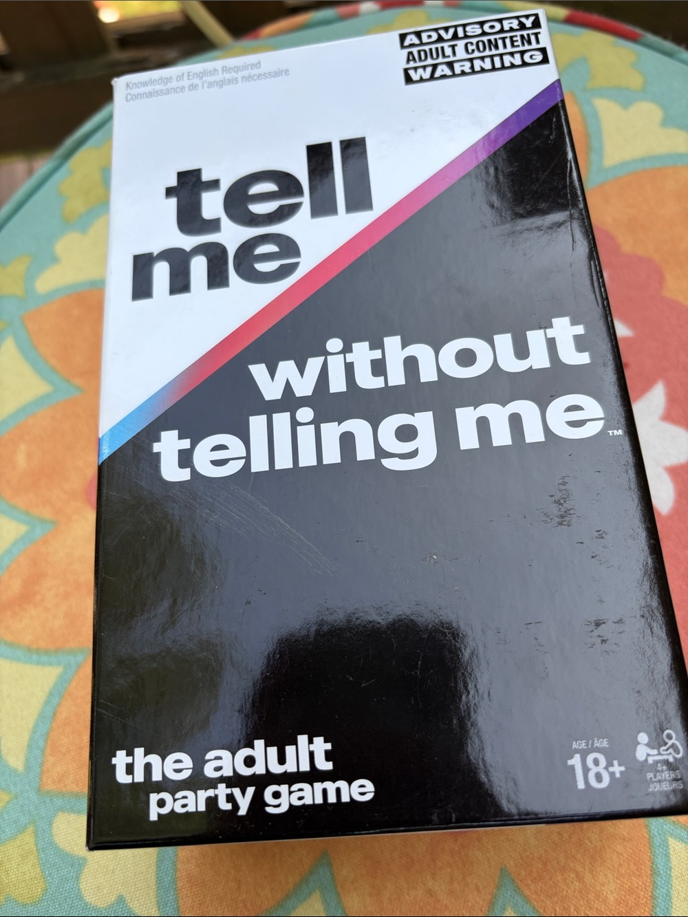 Unopened “Tell Me Without Telling Me” Game